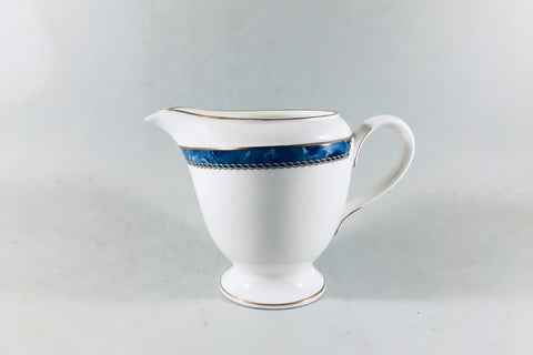 Royal Worcester - Medici - Blue - Milk Jug - 1/2pt - The China Village