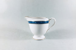Royal Worcester - Medici - Blue - Cream Jug - 1/4pt - The China Village