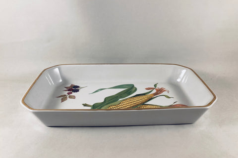 Royal Worcester - Evesham - Gold Edge - Serving Dish - 11 1/2" - The China Village