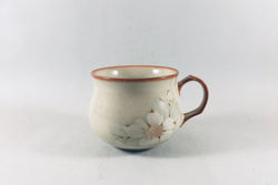 Denby - Daybreak - Teacup - 3 1/8" x 2 3/4" - New Style, Orange Rim - The China Village