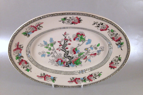 Woods - Indian Tree - Oval Platter - 11 3/4" - The China Village