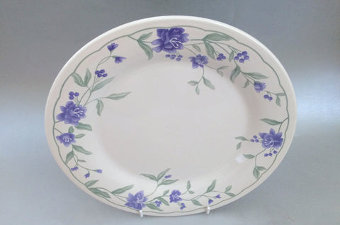 BHS - Jasmine - Blue - Dinner Plate - 10 1/4" - The China Village