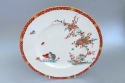 Royal Worcester - Old Bow - Rust Border - Breakfast Plate - 9 1/4" - The China Village