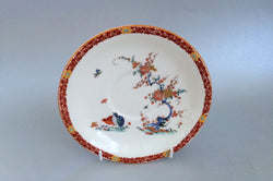 Royal Worcester - Old Bow - Rust Border - Saucer - 6 3/8" - The China Village