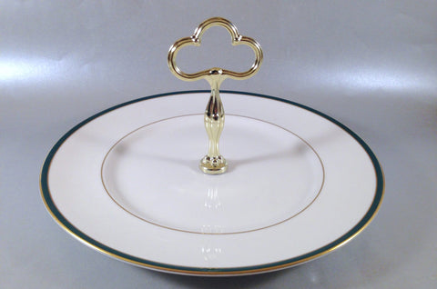 Royal Doulton - Oxford Green - Cake Stand - 1 tier - The China Village
