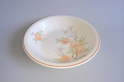 Wedgwood - Peach - Sterling Shape - Rimmed Bowl - 7 1/4" - The China Village