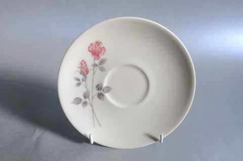 Royal Doulton - Pillar Rose - Tea / Soup Cup Saucer - 6 1/8" - The China Village
