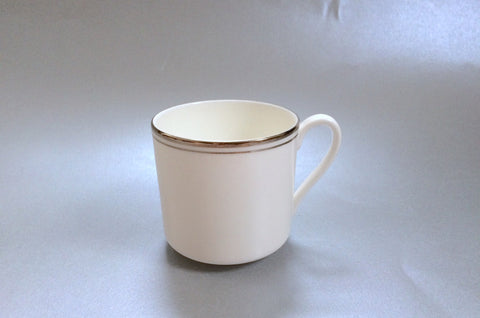 Royal Doulton - Platinum Concord - Coffee Can - 2 3/4" x 2 5/8" - The China Village