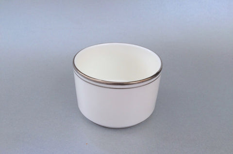 Royal Doulton - Platinum Concord - Sugar Bowl - 3" - The China Village