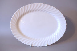 Johnsons - Regency White - Oval Platter - 12" - The China Village