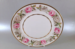 Royal Worcester - Royal Garden - Dot & Dash Gold Line - Bread & Butter Plate - 9 3/4" - The China Village