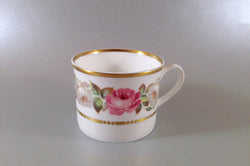 Royal Worcester - Royal Garden - Dot & Dash Gold Line - Teacup - 3 1/4 x 2 1/2" - The China Village