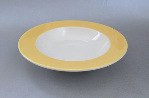 Marks & Spencer - Spectrum - Yellow - Rimmed Bowl - 8 1/4" - The China Village
