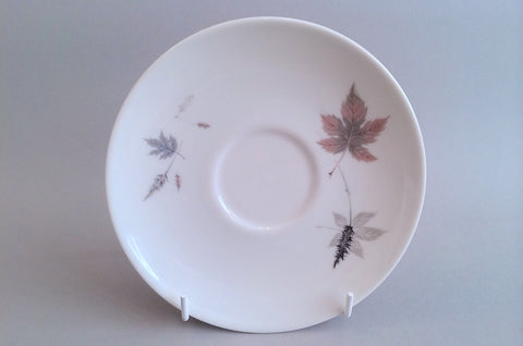 Royal Doulton - Tumbling Leaves - Tea / Soup Cup Saucer - 6 1/8" - The China Village