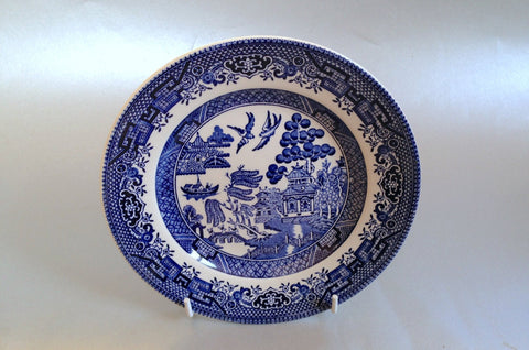 Churchill - Willow - Blue - Side Plate - 6 5/8" - The China Village