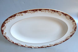 Royal Doulton - Winthrop - Oval Platter - 13 5/8" - The China Village