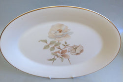 Royal Doulton - Yorkshire Rose - Oval Platter - 13 1/2" - The China Village